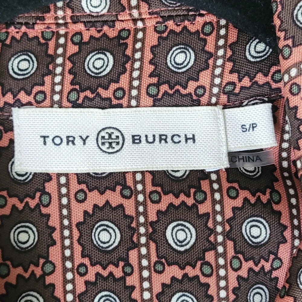 TORY BURCH Silk Blend Pleated Skirt  Sun Prints All Over Dress Size Small - Picture 15 of 16